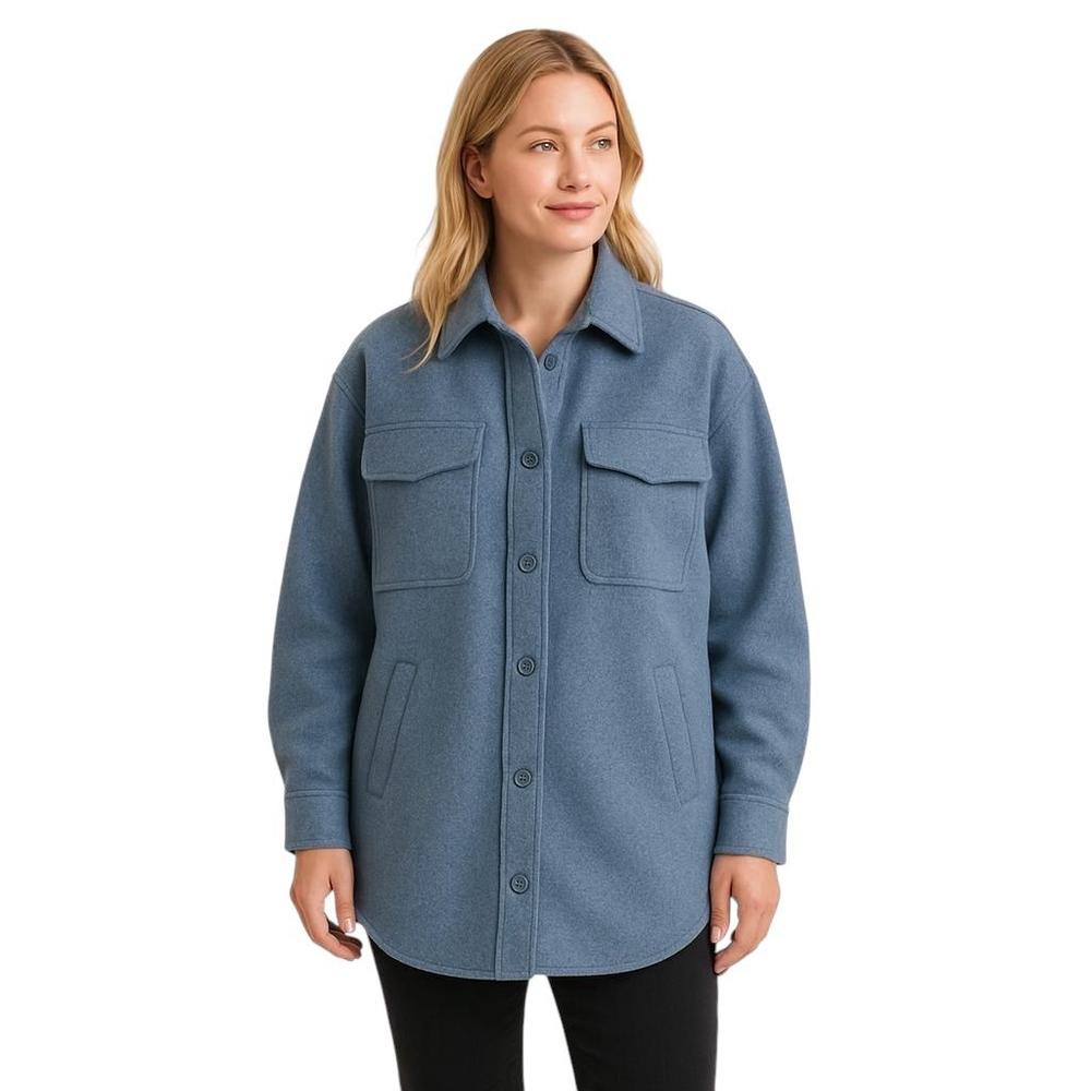 Women's Blue Utility Jacket